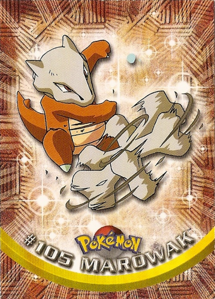 Marowak (105) [Topps TV Animation Edition Series 2]