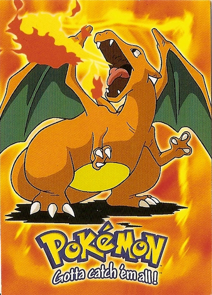 Charizard (E6) [Topps Pokemon the First Movie (First Print)]