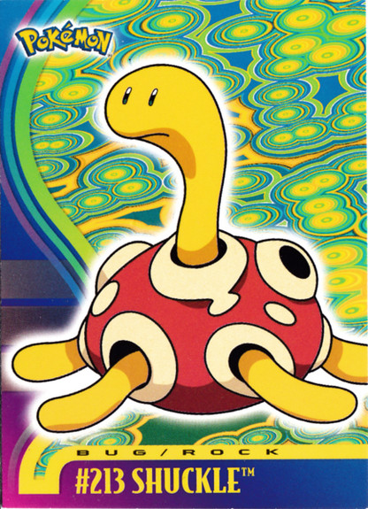 Shuckle (213) [Topps Pokemon Johto Series 1]