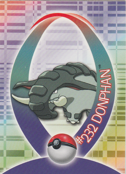 Donphan Sticker (56 of 62) [Topps Pokemon Johto Series 1]