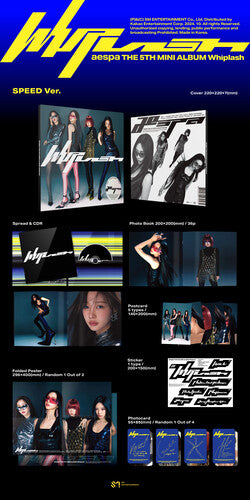 Aespa The 5th Mini Album 'Whiplash' CD