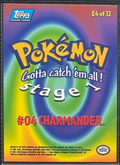 Charmander (E4) [Topps Pokemon the First Movie (First Print)]