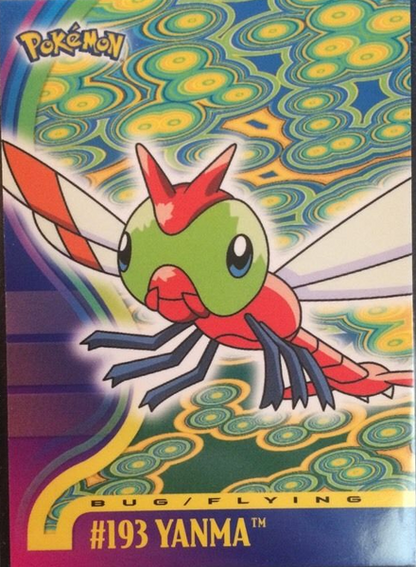 Yanma Foil (193) [Topps Pokemon Johto Series 1]