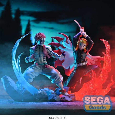 Demon Slayer Kyojuro Rengoku Flame Hashira Xrosslink Figure – SEGA