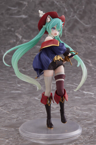 Hatsune Miku Wonderland – Puss in Boots Figure | SEGA