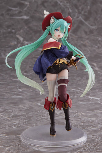 Hatsune Miku Wonderland – Puss in Boots Figure | SEGA
