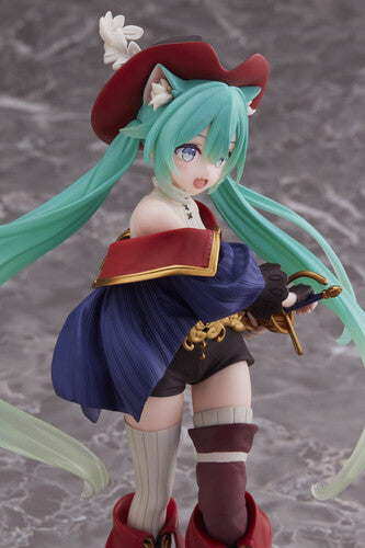 Hatsune Miku Wonderland – Puss in Boots Figure | SEGA