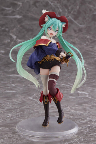 Hatsune Miku Wonderland – Puss in Boots Figure | SEGA