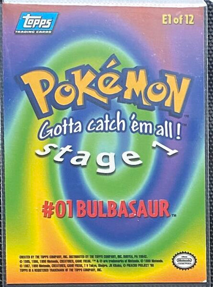 Bulbasaur (E1) [Topps Pokemon the First Movie (First Print)]