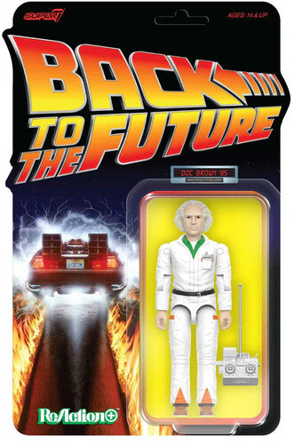 ReAction Back to the Future ReAction+ Wv1 Doc Brown '85 3¾-inch Retro Action Figure
