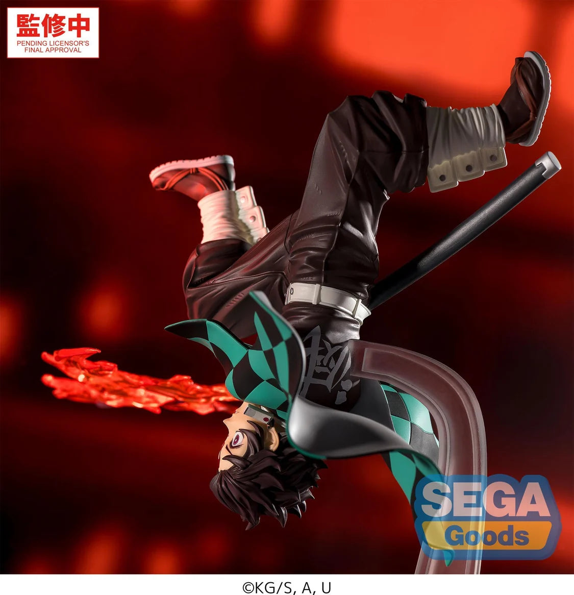 Demon Slayer - Luminasta - Tanjiro Kamado Hinokami Kagura: Setting Sun Transformation Figure