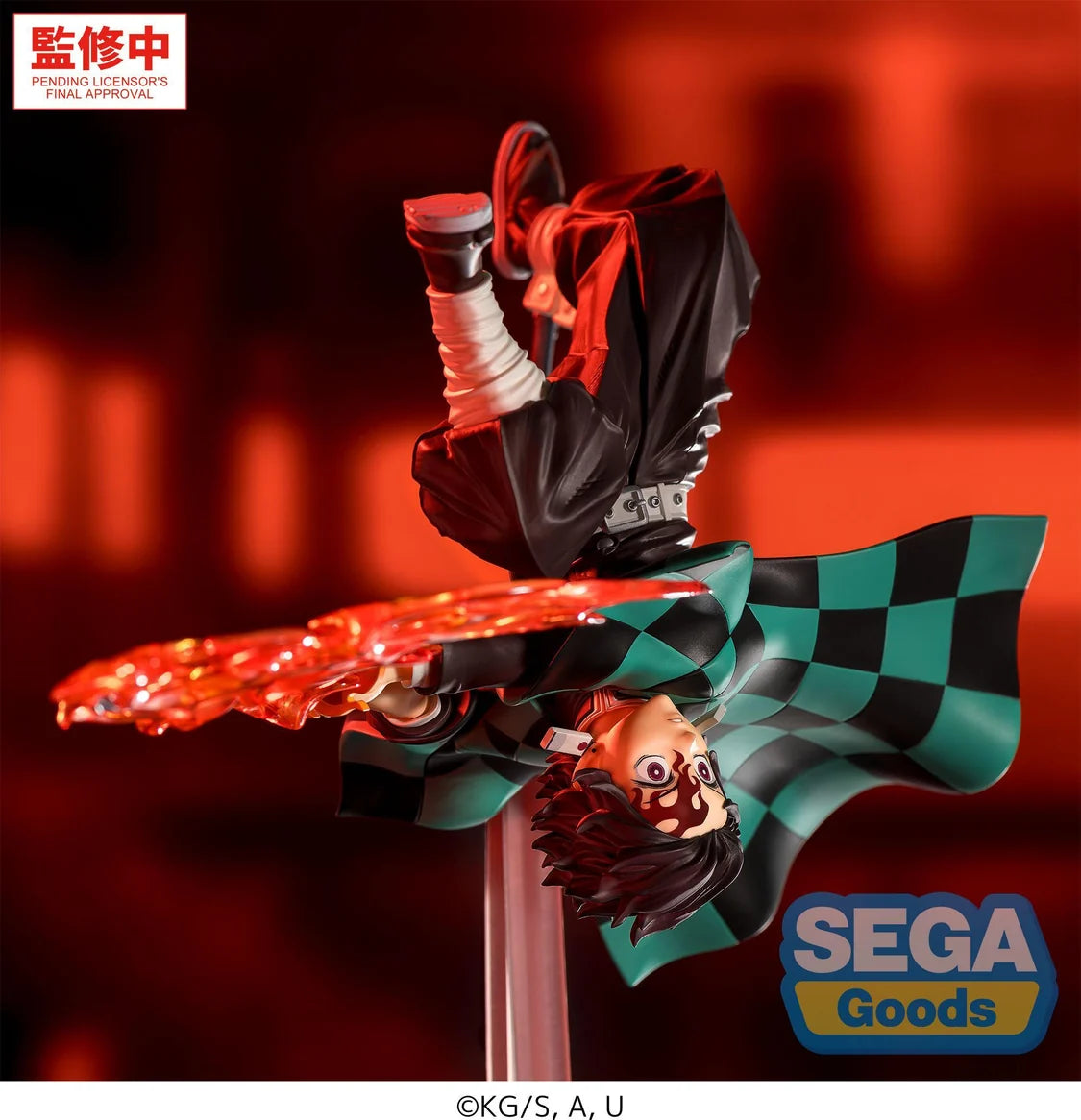 Demon Slayer - Luminasta - Tanjiro Kamado Hinokami Kagura: Setting Sun Transformation Figure