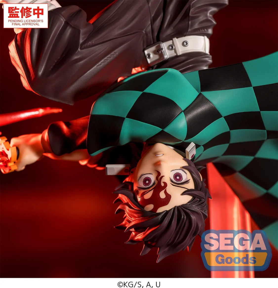 Demon Slayer - Luminasta - Tanjiro Kamado Hinokami Kagura: Setting Sun Transformation Figure