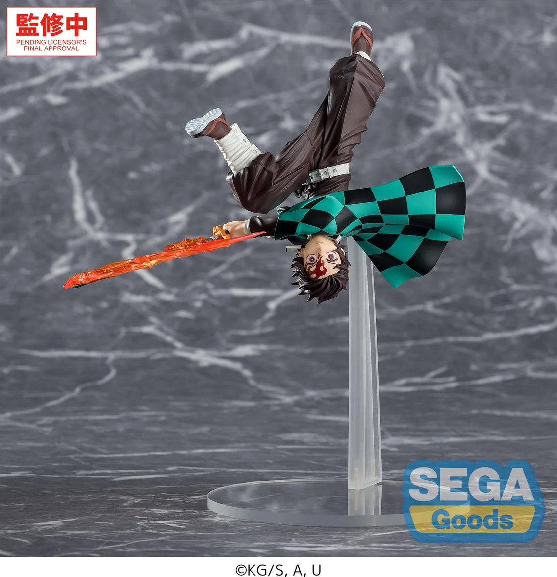 Demon Slayer - Luminasta - Tanjiro Kamado Hinokami Kagura: Setting Sun Transformation Figure
