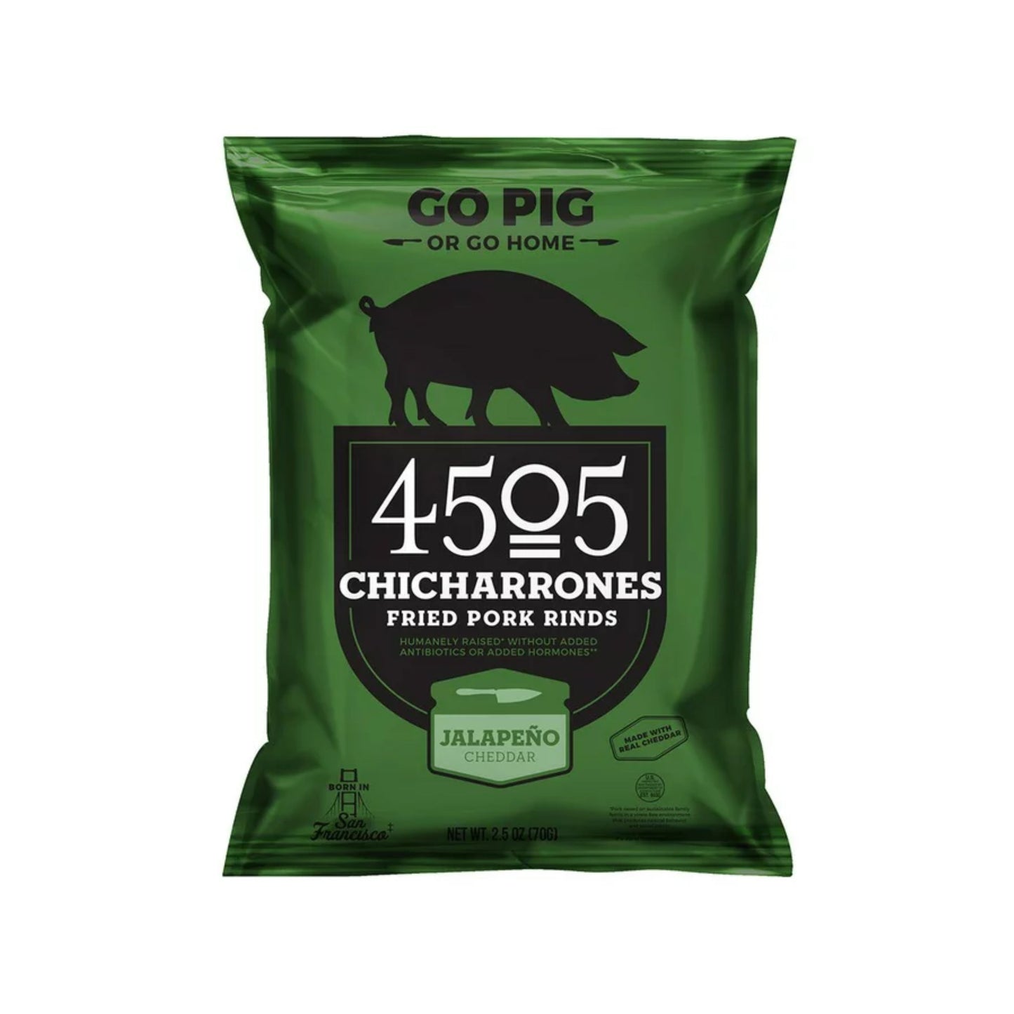 4505 Chicharrones Fried Pork Rinds Jalapeno Cheddar (USA)