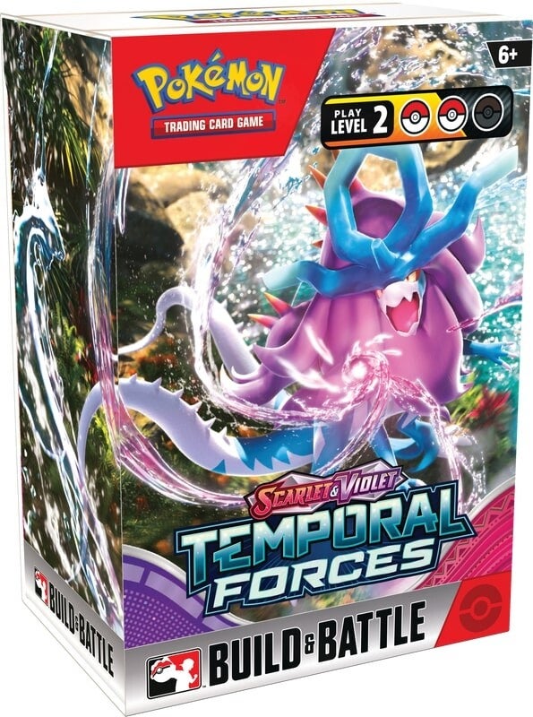 Scarlet & Violet: Temporal Forces - Build & Battle Box (Ships 4/05)