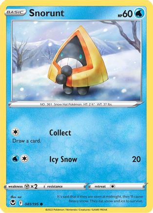 Snorunt 041/195 - SWSH12 Silver Tempest
