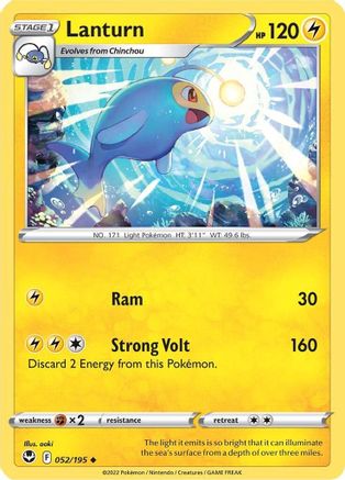Lanturn 052/195 - SWSH12 Silver Tempest
