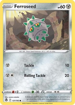 Ferroseed 121/195 - SWSH12 Silver Tempest