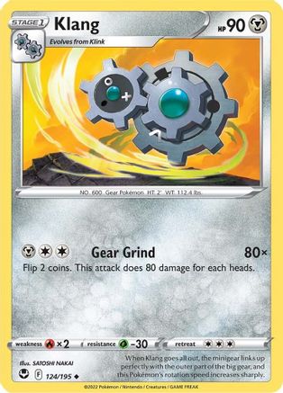 Klang 124/195 - SWSH12 Silver Tempest
