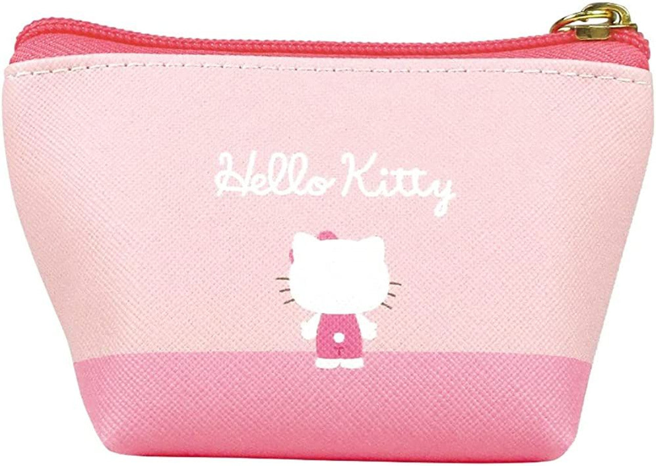 Sanrio Triangle Mini Pouch Hello Kitty Wallet Purse (Japanese Version)