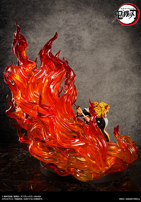 Demon Slayer: Kimetsu no Yaiba - Kyojuro Rengoku Big Scale 1/4 Scale Figure (Complete Edition)