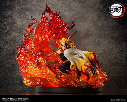 Demon Slayer: Kimetsu no Yaiba - Kyojuro Rengoku Big Scale 1/4 Scale Figure (Complete Edition)