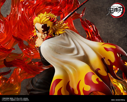 Demon Slayer: Kimetsu no Yaiba - Kyojuro Rengoku Big Scale 1/4 Scale Figure (Complete Edition)