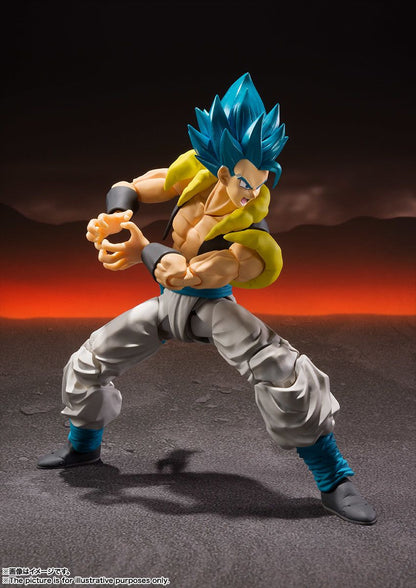 S.H. Figuarts Super Saiyan Blue Gogeta Figure (Dragon Ball Super: Broly)