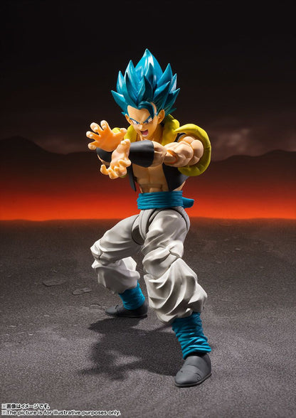 S.H. Figuarts Super Saiyan Blue Gogeta Figure (Dragon Ball Super: Broly)