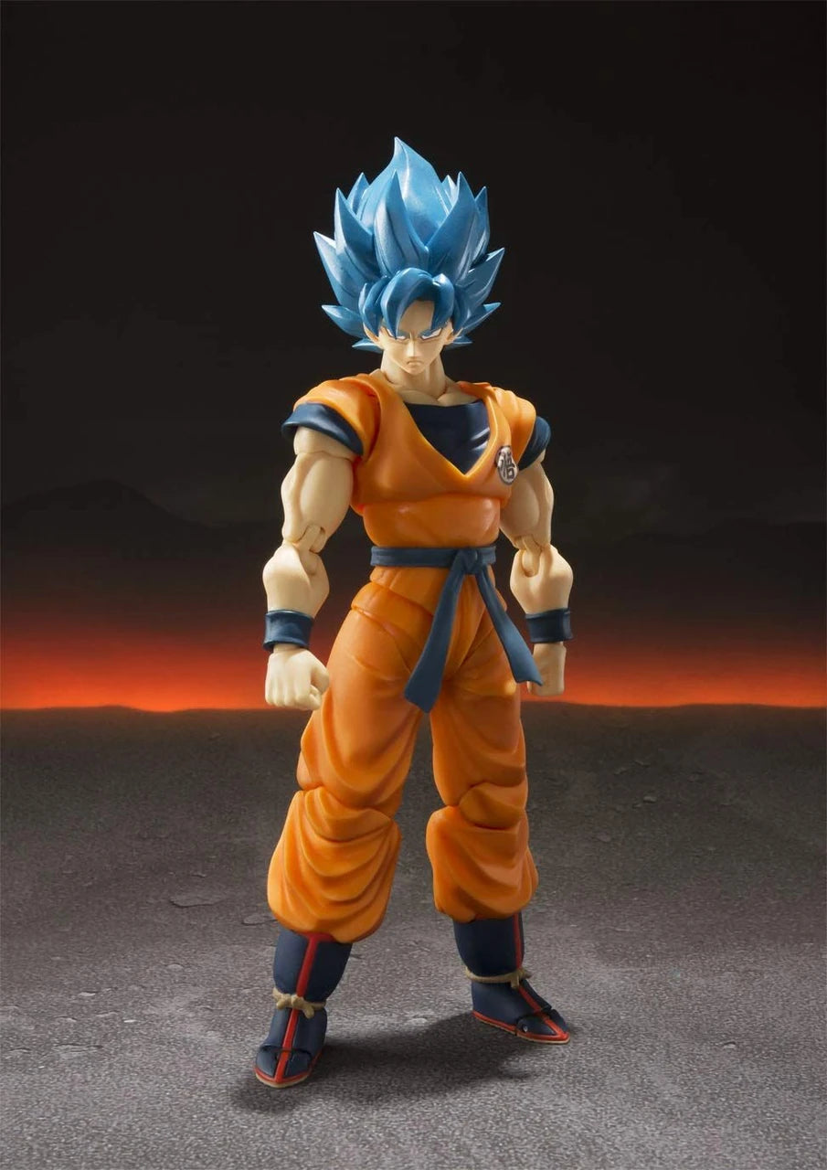 S.H.Figuarts Super Saiyan Blue Son Goku Figure | Dragon Ball Super