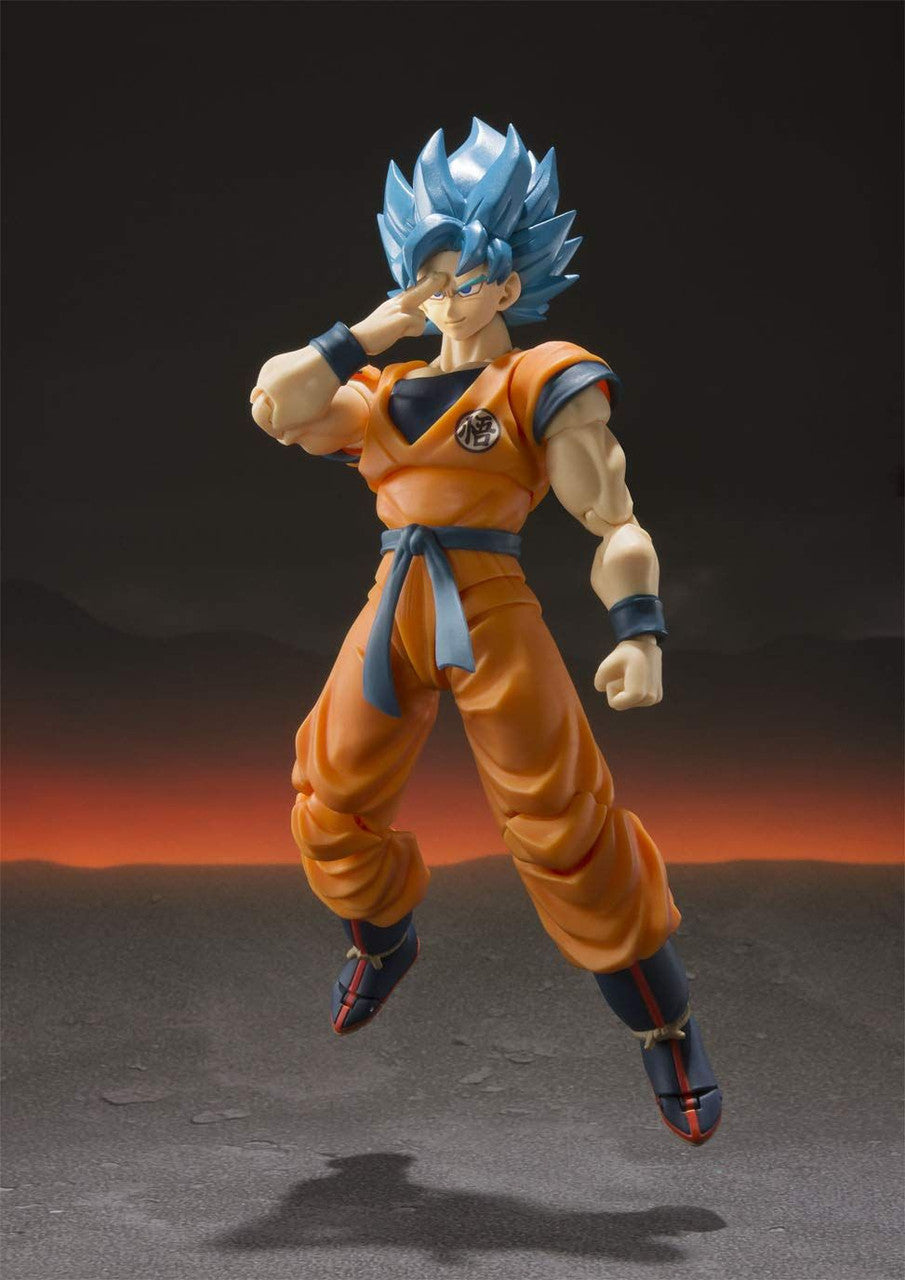 S.H.Figuarts Super Saiyan Blue Son Goku Figure | Dragon Ball Super