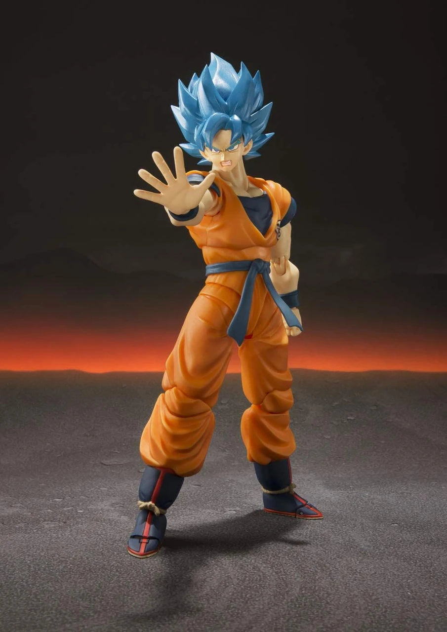 S.H.Figuarts Super Saiyan Blue Son Goku Figure | Dragon Ball Super