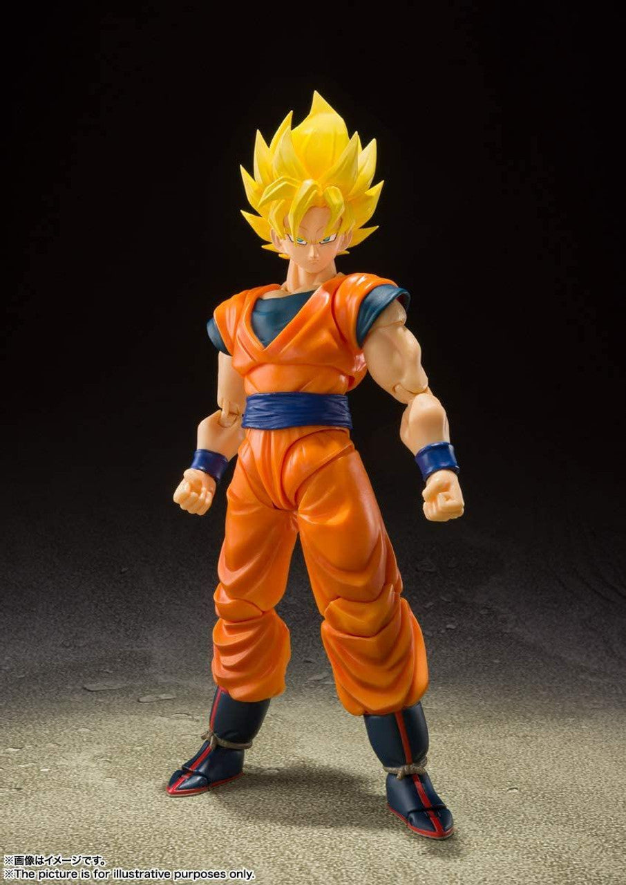 S.H. Figuarts Super Saiyan Full Power Son Goku Figure Dragon Ball