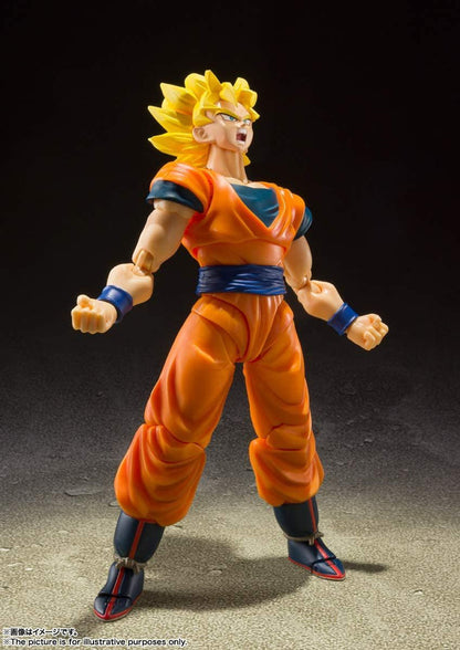 S.H. Figuarts Super Saiyan Full Power Son Goku Figure Dragon Ball