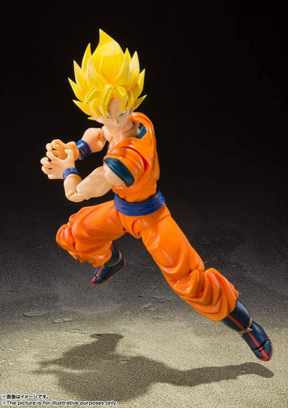 S.H. Figuarts Super Saiyan Full Power Son Goku Figure Dragon Ball