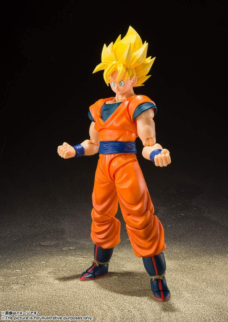 S.H. Figuarts Super Saiyan Full Power Son Goku Figure Dragon Ball