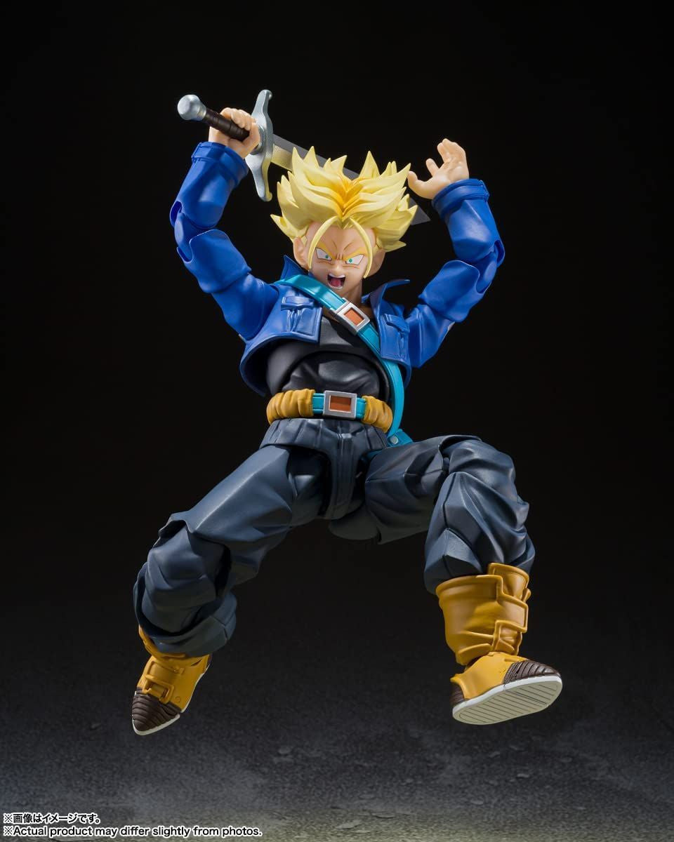 S.H.Figuarts Super Saiyan Trunks Boy from the Future Dragon Ball Z Figure