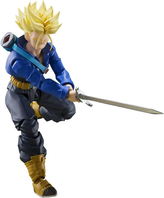 S.H.Figuarts Super Saiyan Super Saiyan Trunks Boy from the Future Figure (Dragon Ball Z) Figure