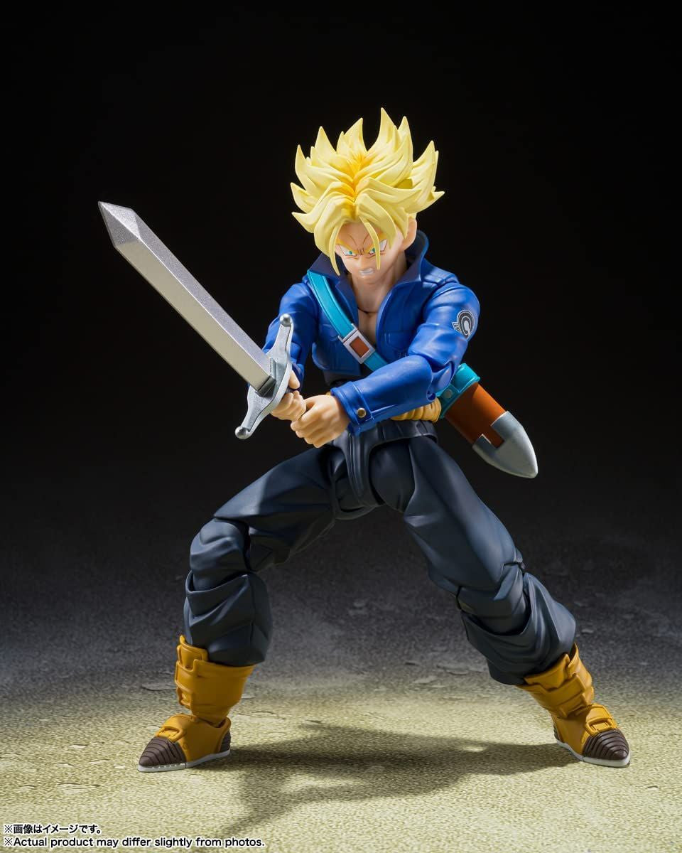 S.H.Figuarts Super Saiyan Trunks Boy from the Future Dragon Ball Z Figure