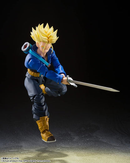 S.H.Figuarts Super Saiyan Trunks Boy from the Future Dragon Ball Z Figure