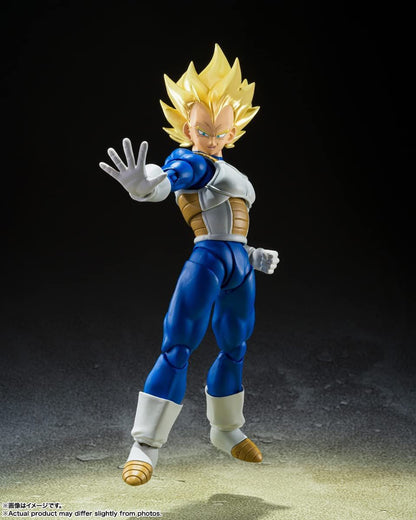 S.H.Figuarts Super Saiyan Vegeta Awakening Super Saiyan Blood Figure Dragon Ball Z