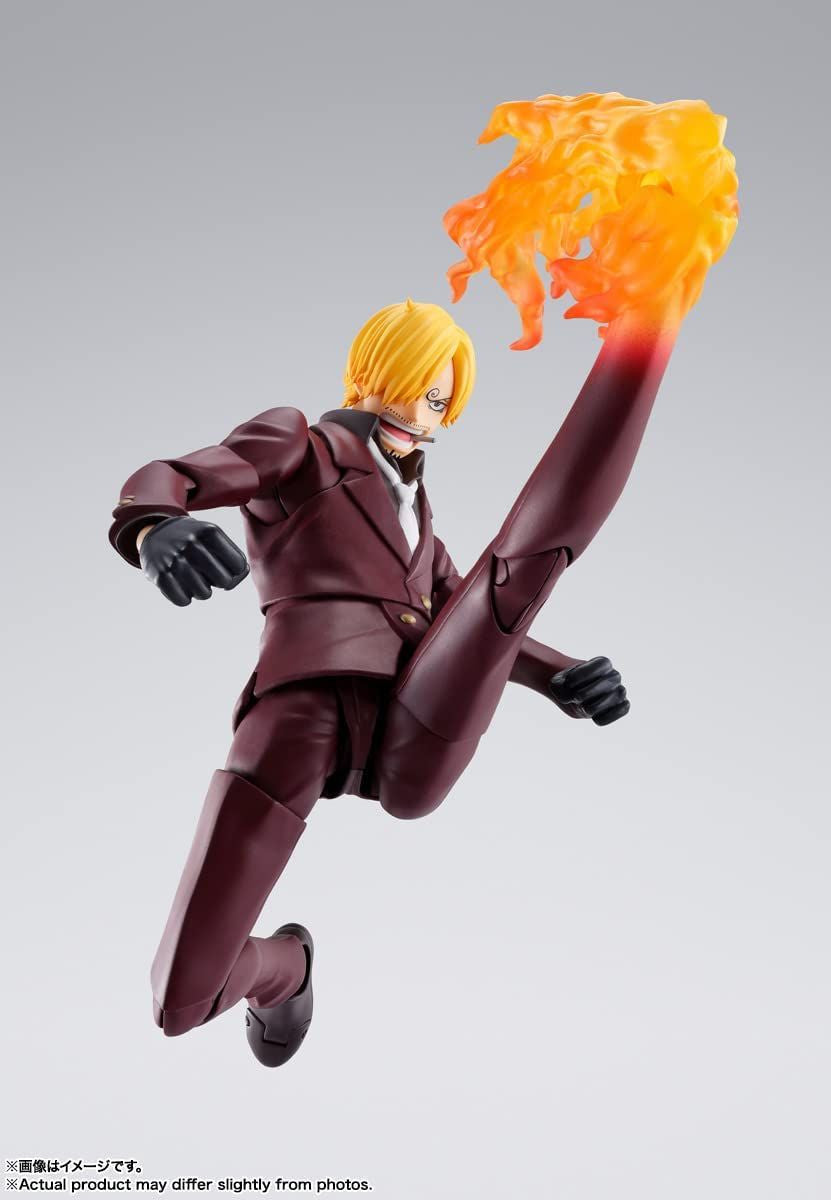 S.H.Figuarts Sanji -The Raid on Onigashima- Figure (One Piece) Figure