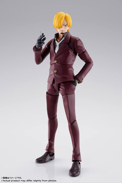 S.H.Figuarts Sanji -The Raid on Onigashima- Figure (One Piece) Figure