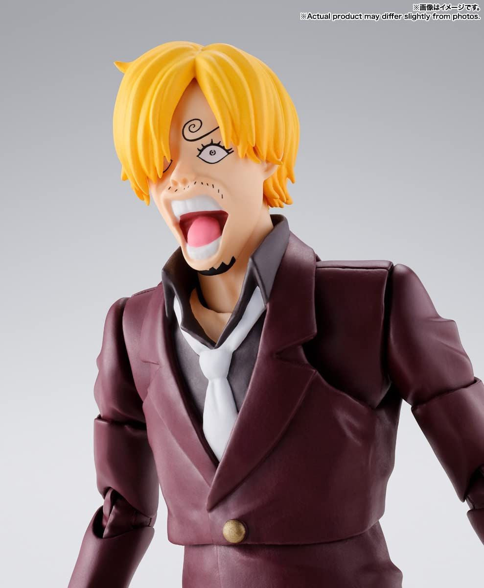 S.H.Figuarts Sanji -The Raid on Onigashima- Figure (One Piece) Figure