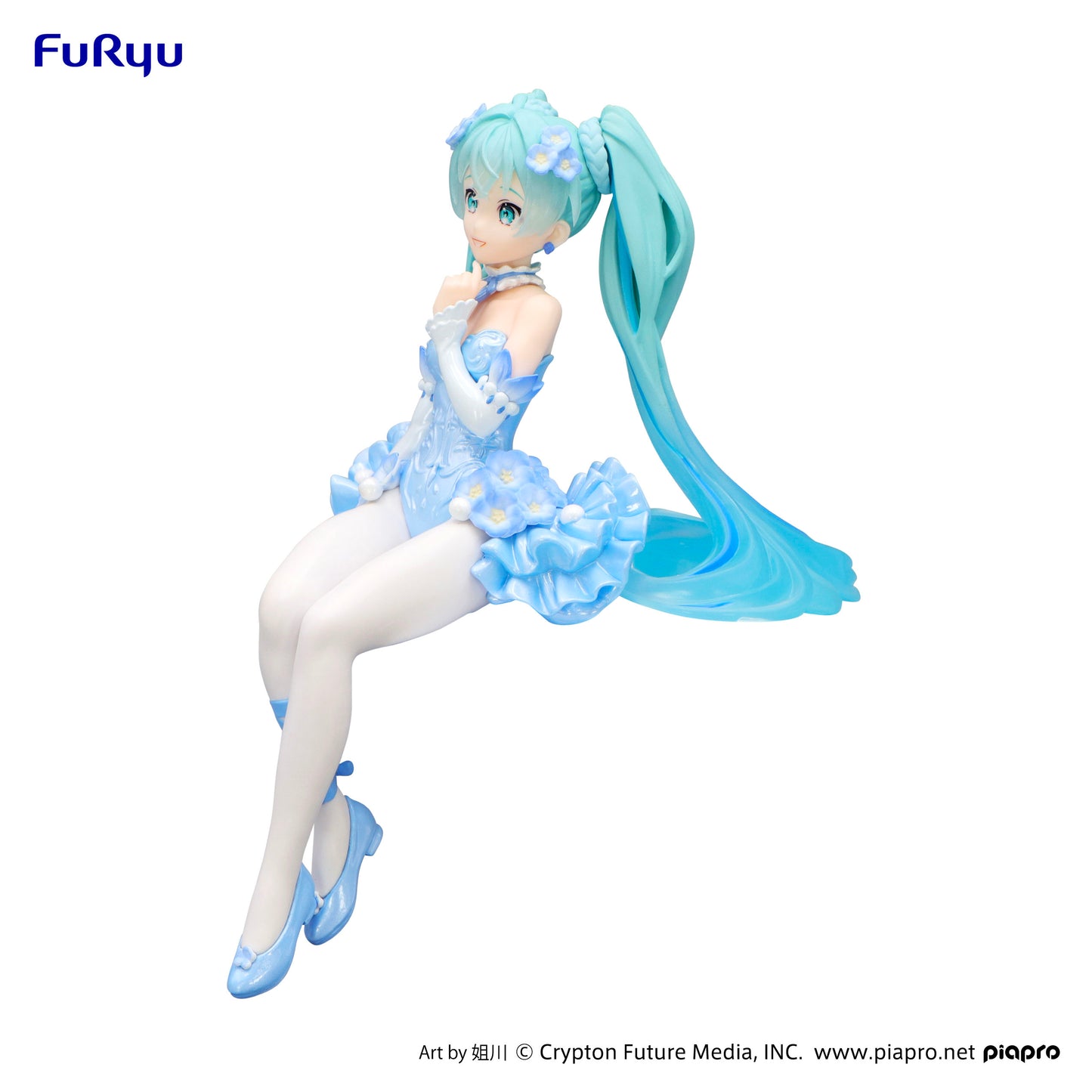 Hatsune Miku - Hatsune Miku Noodle Stopper Prize Figure (Flower Fairy Nemophila Pail Blue Color Ver.)