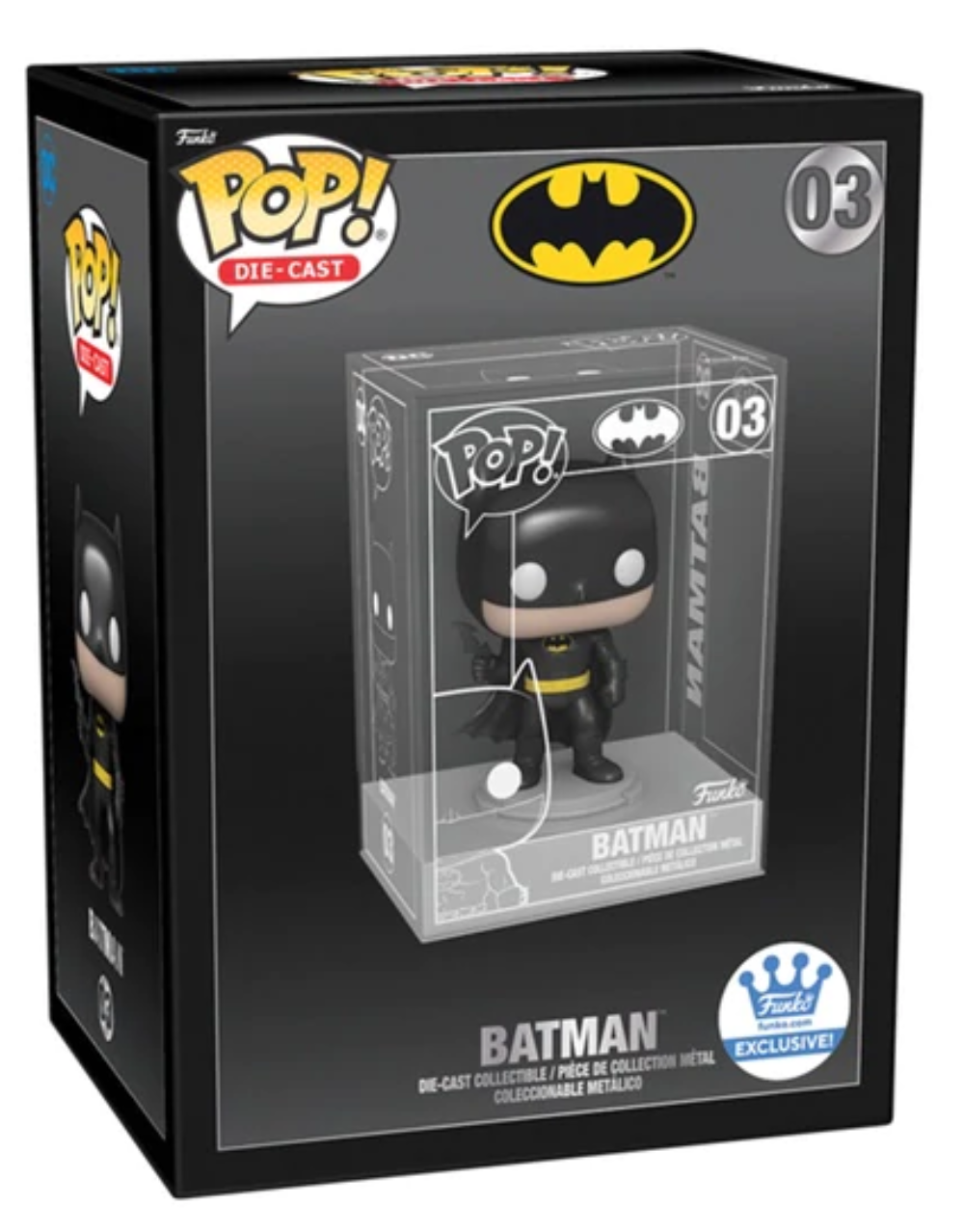 POP! Die-Cast: 03 Heroes, Batman Exclusive