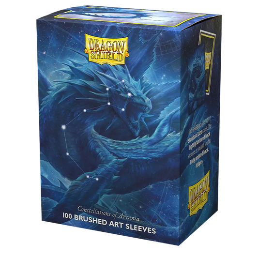 Dragon Shield: Standard 100ct Brushed Art Sleeves - Drasmorx (Constellations of Arcania)