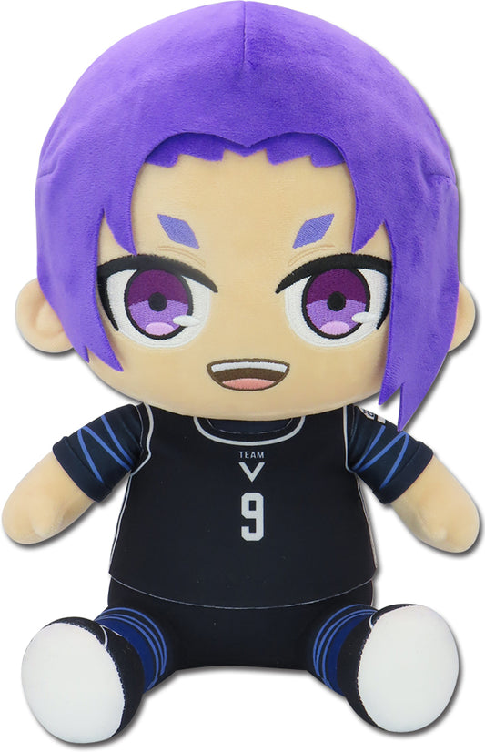BLUE LOCK (COMIC) - MIKAGE REO TEAM V UNIFORM SITTING POSE PLUSH 12H"