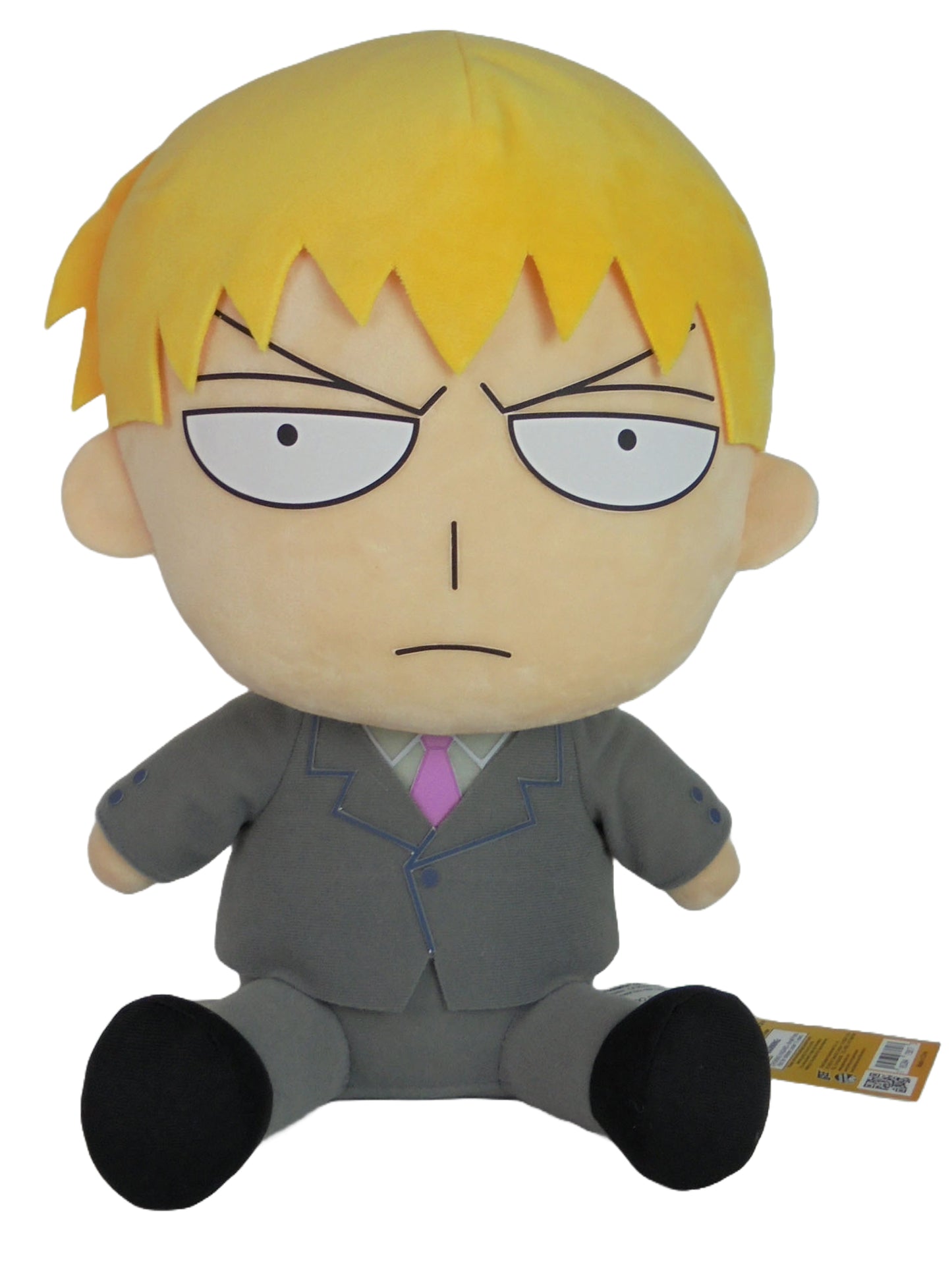 MOB PSYCHO 100 S2 - REIGEN SITTING PLUSH 12"H